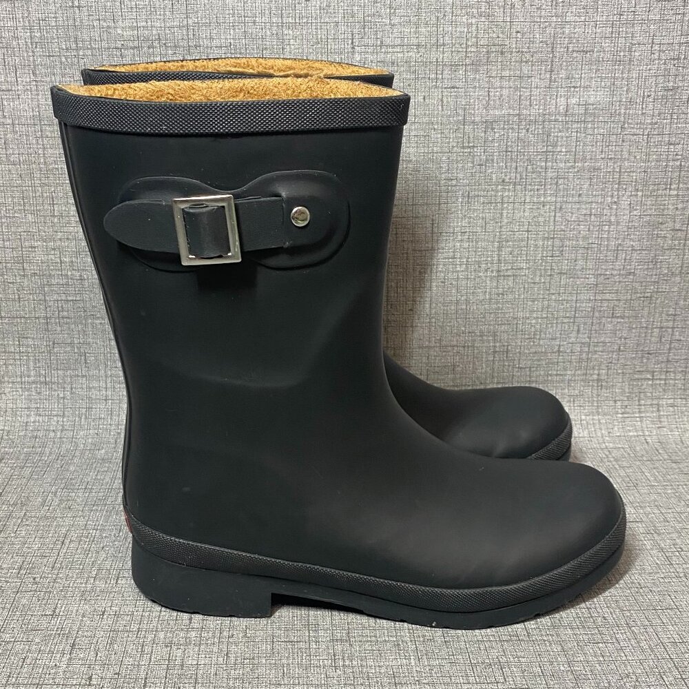 Chooka Black Rubber Boots - Size 9